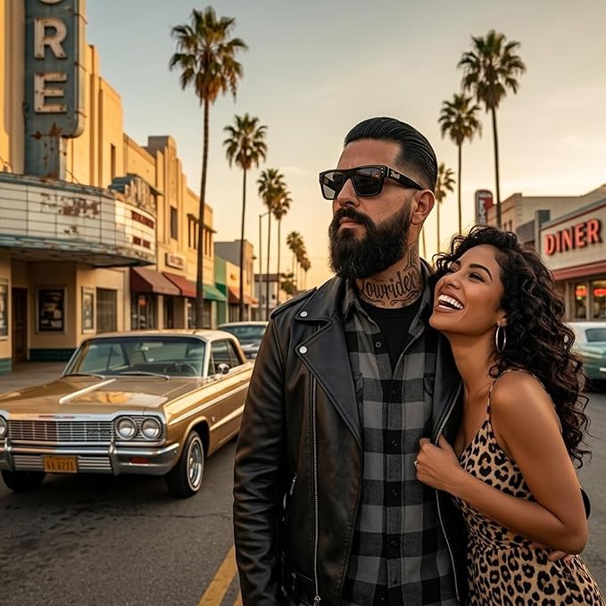Locs Flat Top Sunglasses – Metal Accent Edition