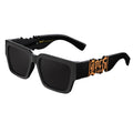 Locs 91255 Flat Top Sunglasses + 1-Year Protection Plan & Pouch