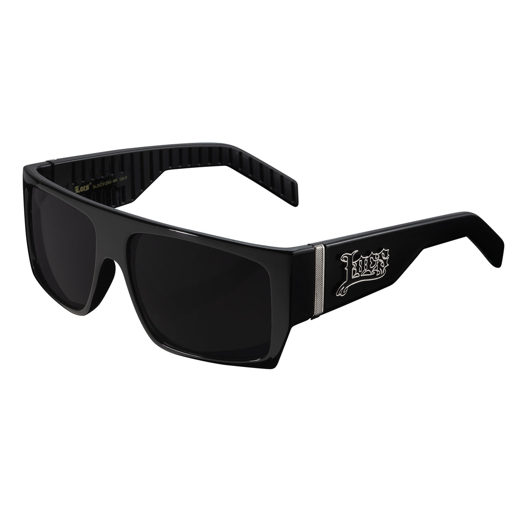 Title: Locs 91266 Flat Top Sunglasses + 1-Year Protection Plan & Pouch