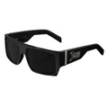 Title: Locs 91266 Flat Top Sunglasses + 1-Year Protection Plan & Pouch