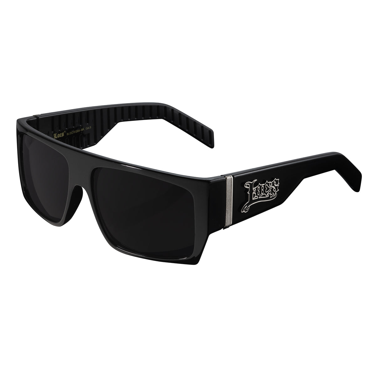 Title: Locs 91266 Flat Top Sunglasses + 1-Year Protection Plan & Pouch