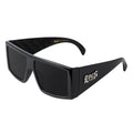 Locs 91275 Thick Square Sunglasses + 1-Year Protection Plan & Pouch