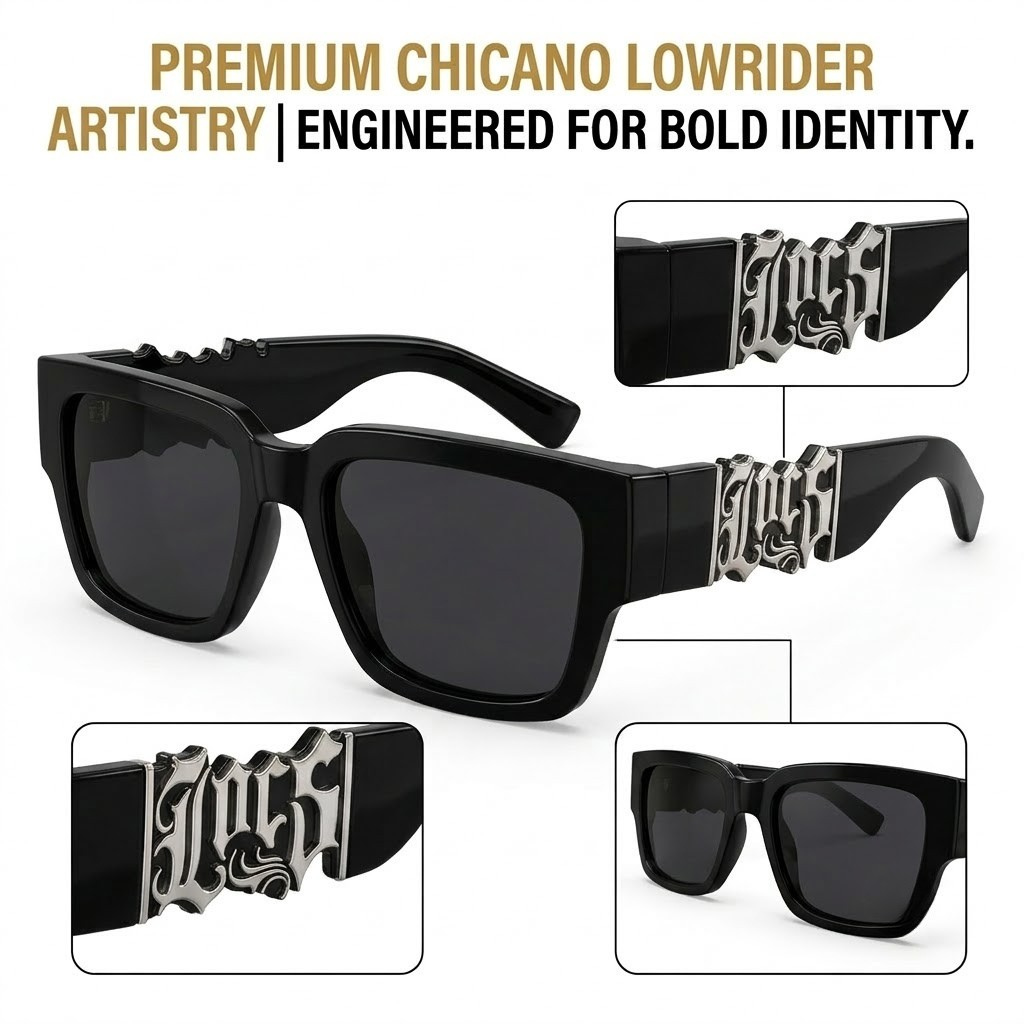 Locs 91255 Flat Top Sunglasses + 1-Year Protection Plan & Pouch