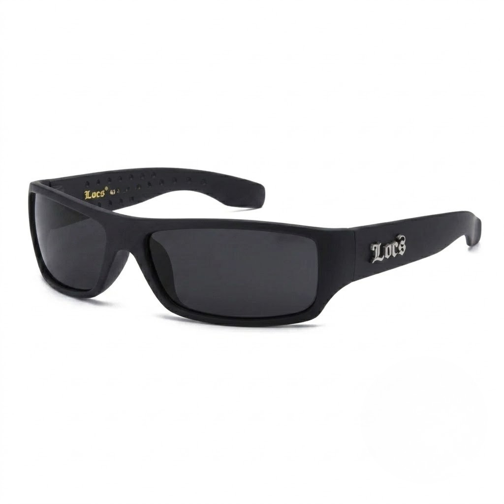 Locs 91268 Men's Hardcore Sunglasses + 1-Year Certified Protection Plan