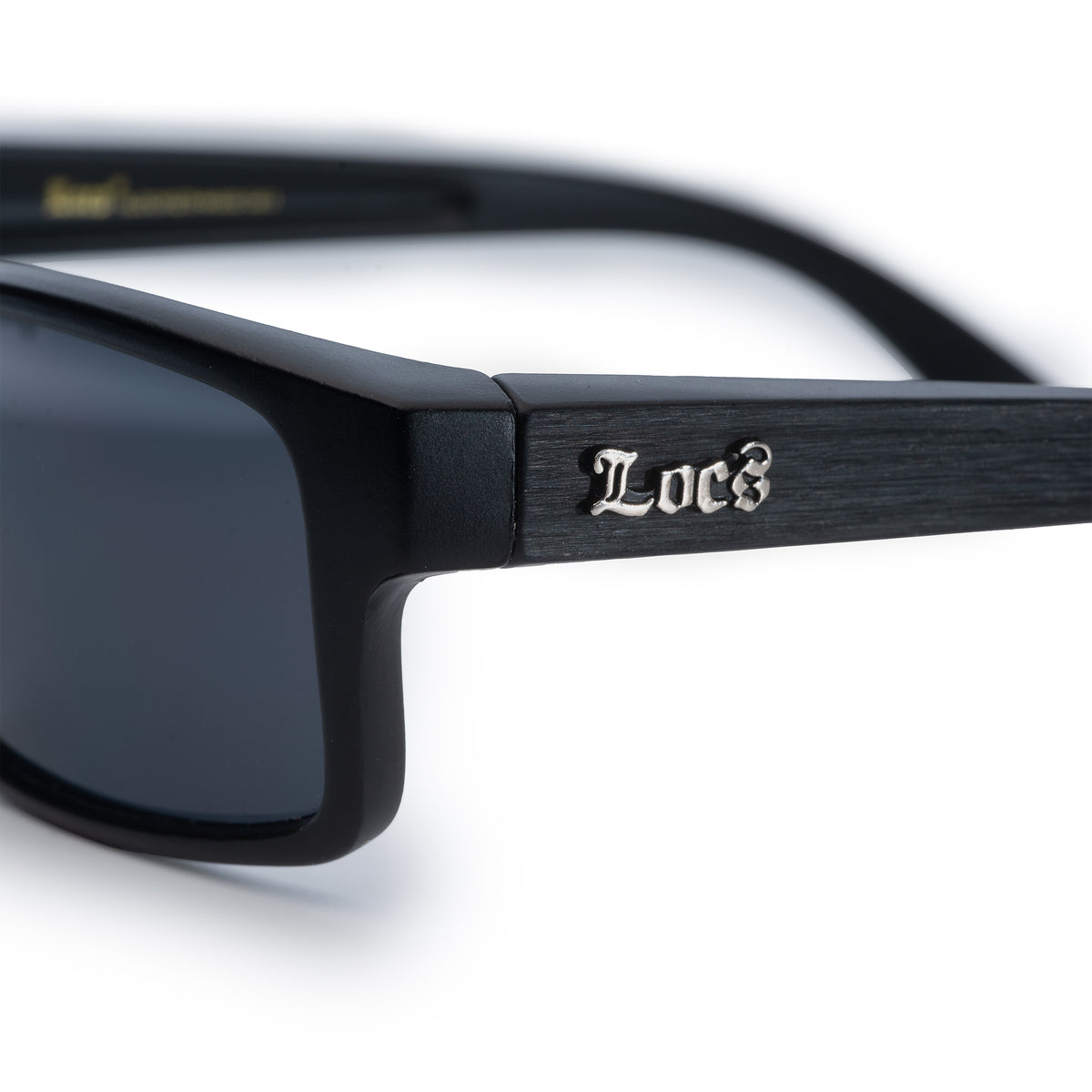 Locs 91273 Wood Grain Sunglasses + 1-Year Protection Plan & Pouch