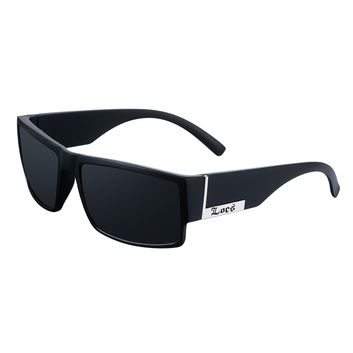 Locs 91267 Men's Hardcore Wrap Sunglasses + 1-Year Protection Plan & Pouch