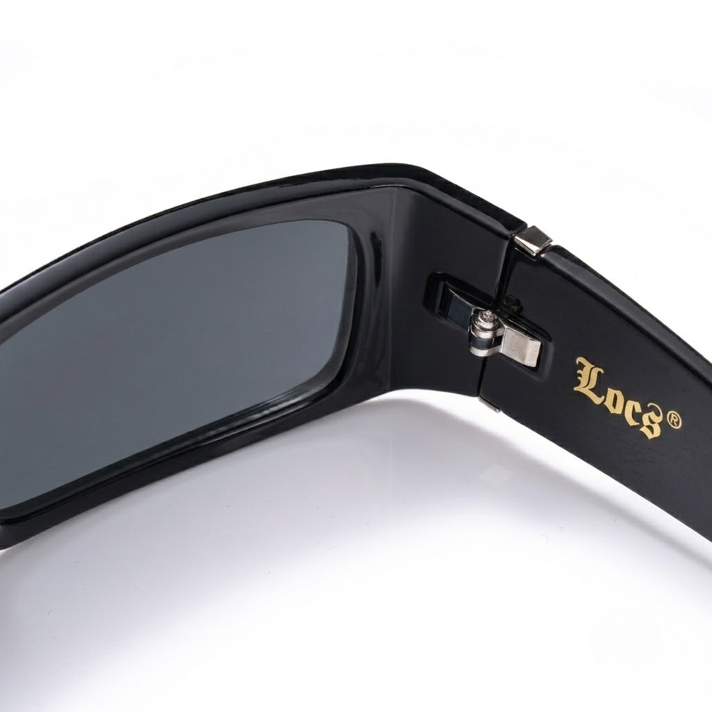 Locs 91265 Flat Top Sunglasses + 1-Year Protection Plan & Pouch
