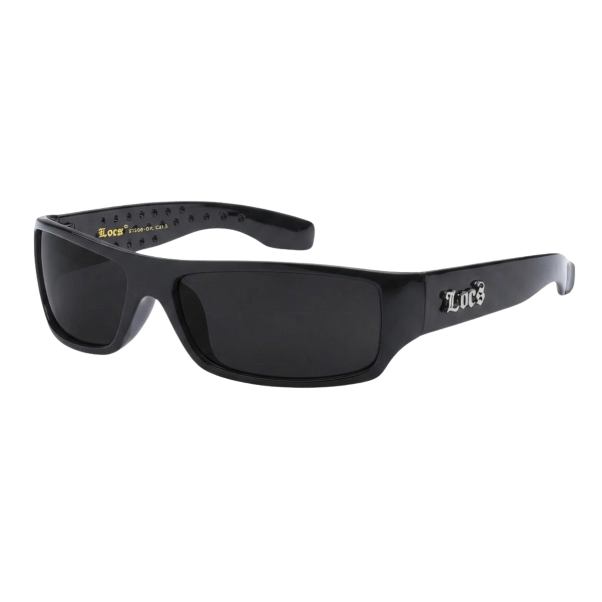 Locs 91268 Men's Hardcore Sunglasses + 1-Year Certified Protection Plan
