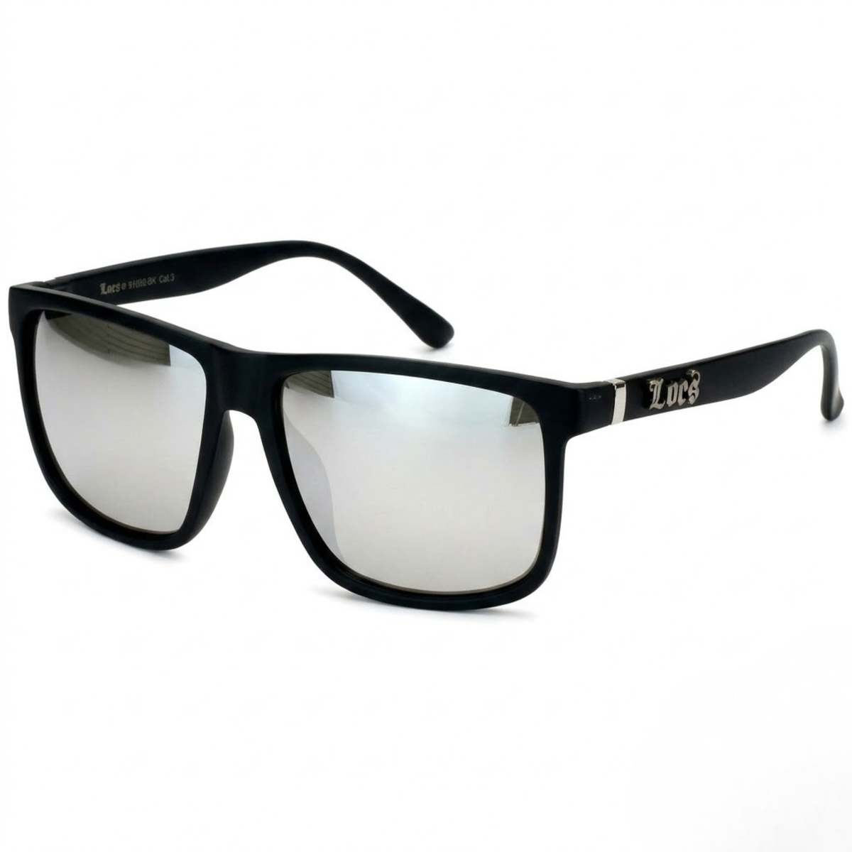 Locs 91295 Oversized Horn Rim Sunglasses + 1-Year Protection Plan