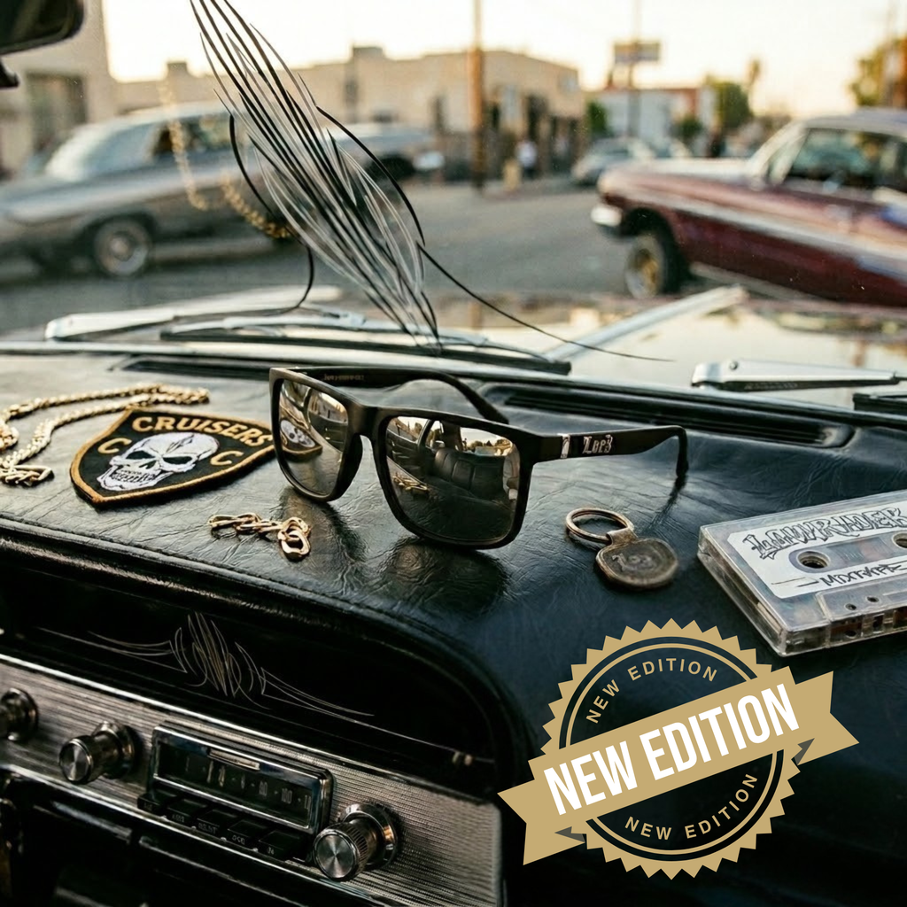 Locs 91295 Oversized Horn Rim Sunglasses + 1-Year Protection Plan