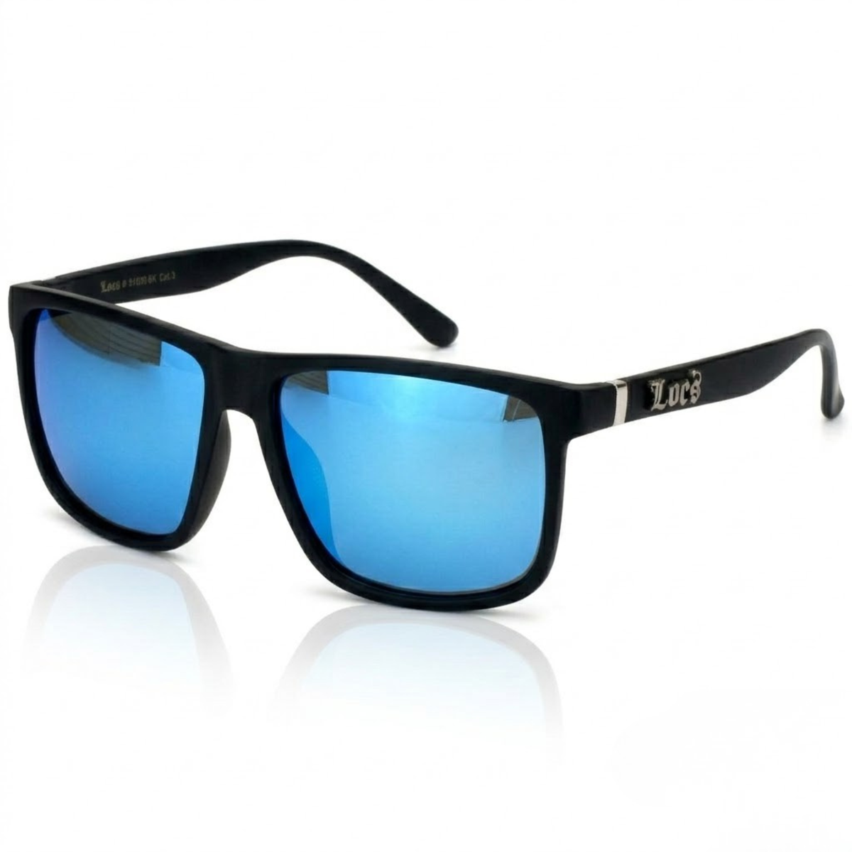 Locs 91295 Oversized Horn Rim Sunglasses + 1-Year Protection Plan