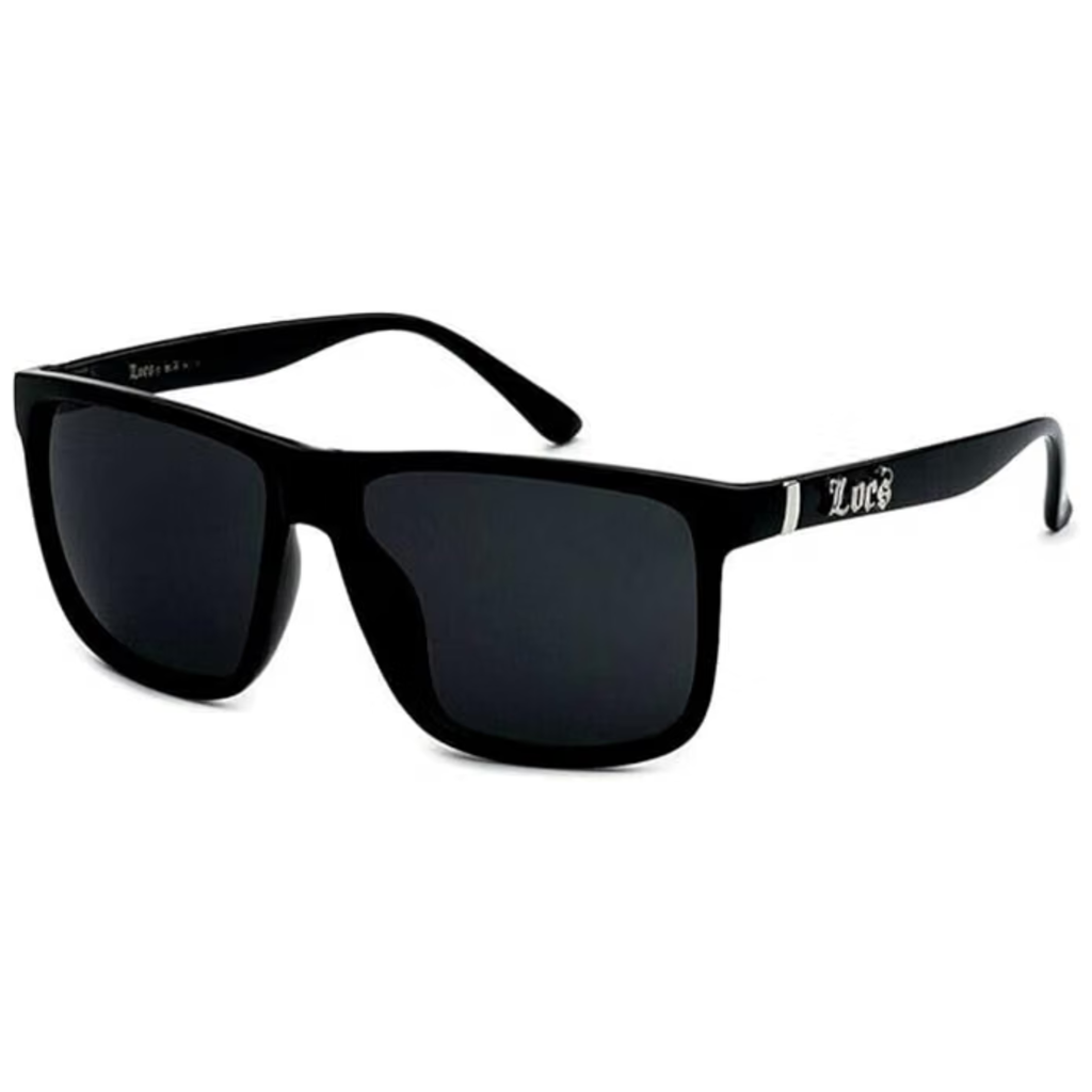 Locs 91295 Oversized Horn Rim Sunglasses + 1-Year Protection Plan